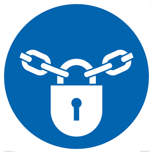 Mandatory: Keep locked